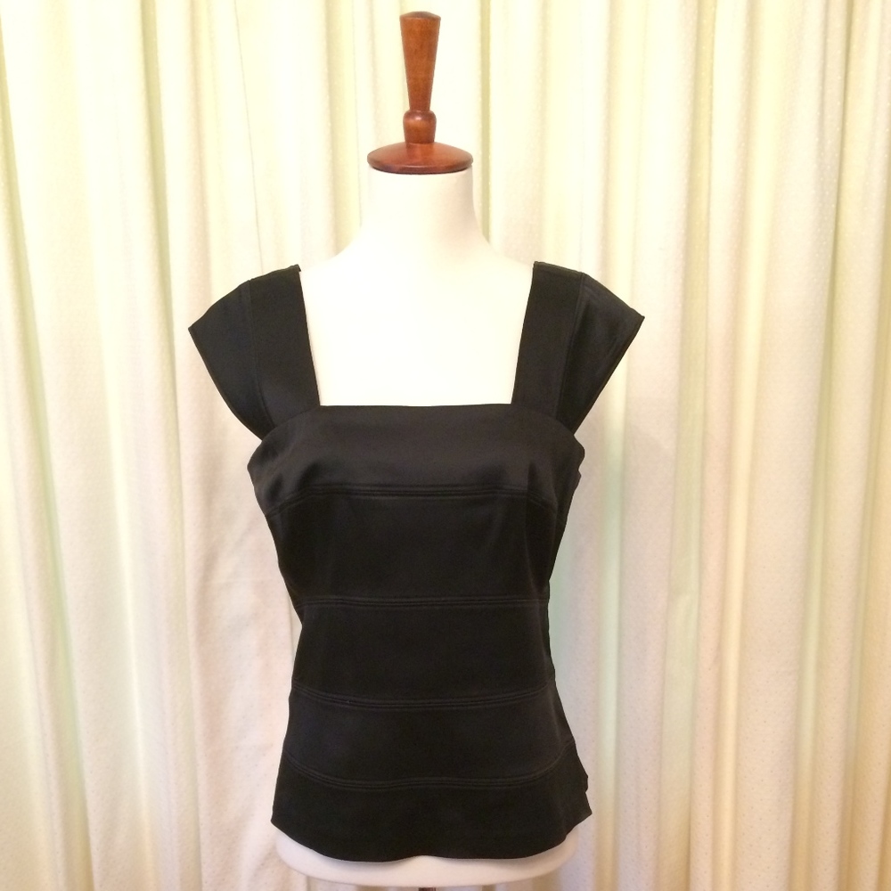Calvin Klein satin evening top